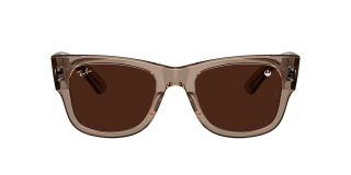 Óculos de sol Ray Ban 0RB0840S MEGA WAYFARER Rosa/Vermelho-Púrpura Quadrada - 2