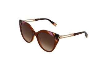 Óculos de sol Furla SFU683 Castanho Tamanho: 55X16