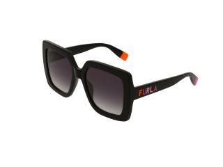 Óculos de sol Furla SFU685 Preto Quadrada - 1