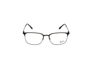 Óculos graduados Ray Ban 0RX6494 Preto Quadrada - 2