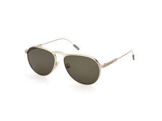 Óculos de sol Ermenegildo Zegna EZ0220 Dourados Aviador - 1