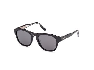 Óculos de sol Ermenegildo Zegna EZ0221 Preto Redonda - 1