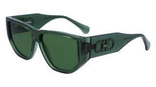 Óculos de sol SALVATORE FERRAGAMO SF1077S Verde Tamanho: 56X13