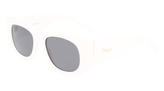 Óculos de sol SALVATORE FERRAGAMO SF1053S Branco Tamanho: 52X19