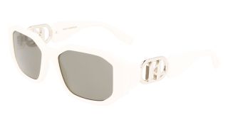 Óculos de sol Karl Lagerfeld KL6085S Branco Tamanho: 55X18