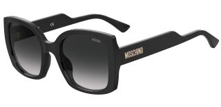 &Oacute;culos de sol MOSCHINO MOS124/S Preto Quadrada