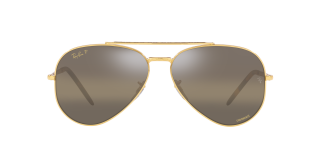 Óculos de sol Ray Ban NEW AVIATOR 0RB3625 Dourados Tamanho: 58X14