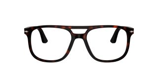 Óculos graduados Persol 0PO3329V Castanho Aviador - 2