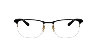 Óculos graduados Ray Ban 0RX6513 Preto Quadrada - 2