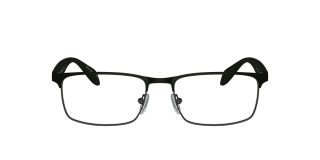 Óculos graduados Emporio Armani 0EA1149 Prateados Retangular - 2