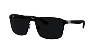 Óculos de sol Ray Ban 0RB3721 Preto Quadrada - 1