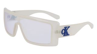 Óculos de sol Calvin Klein Jeans CKJ23655S Branco Tamanho: 57X20
