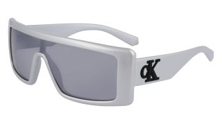 Óculos de sol Calvin Klein Jeans CKJ23655S Prateados Tamanho: 57X20