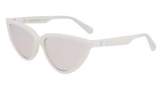 Óculos de sol Calvin Klein Jeans CKJ23658S Branco Tamanho: 56X16
