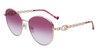 Óculos de sol Liu Jo LJ156S Rosa/Vermelho-Púrpura Tamanho: 57X17