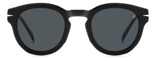 Óculos de sol David Beckham DB 7041/S FLAT Preto Ovalada - 2