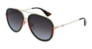 Óculos de sol Gucci GG0062S Dourados Tamanho: 57X17