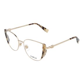 Óculos graduados Furla VFU771W Dourados Tamanho: 53X17