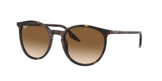 Óculos de sol Ray Ban 0RB2204 Castanho Redonda - 1