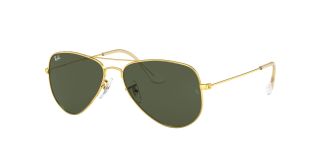 Óculos de sol Ray Ban 0RB3044 AVIATOR SMALL METAL Dourados Aviador - 1