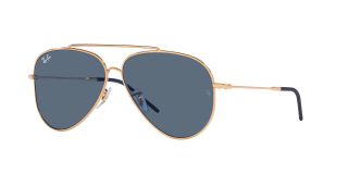 Óculos de sol Ray Ban AVIATOR REVERSE 0RBR0101S Dourados Tamanho: 62X11