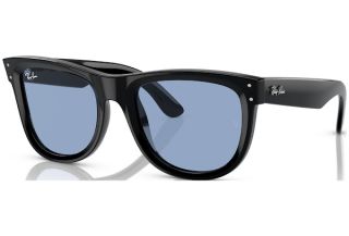 Óculos de sol Ray Ban 0RBR0502S WAYFARER REVERSE Preto Quadrada - 1