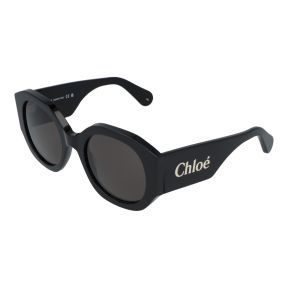Óculos de sol Chloé CH0234S Preto Redonda - 1
