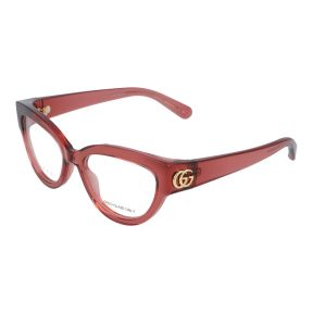 Óculos graduados Gucci GG1598O Rosa/Vermelho-Púrpura Tamanho: 51X18