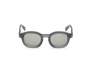 Óculos de sol Ermenegildo Zegna EZ0229 Azul Redonda - 2