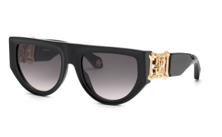 Óculos de sol Roberto Cavalli SRC063 Preto Borboleta