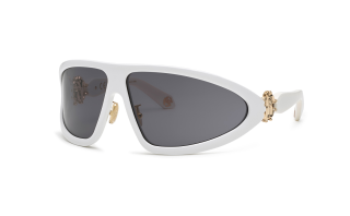 Óculos de sol Roberto Cavalli SRC042 Branco Tamanho: 079X11