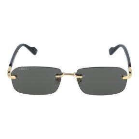 Óculos de sol Gucci GG1221 Dourados Retangular - 2