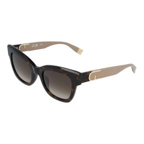 Óculos de sol Furla SFU814V Castanho Tamanho: 52X21