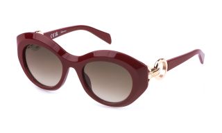 Óculos de sol Blumarine SBM869 Vermelho Borboleta