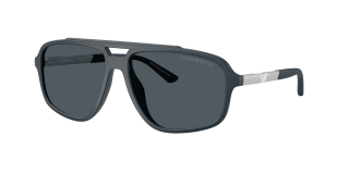 Óculos de sol Emporio Armani 0EA4236U Azul Aviador - 1