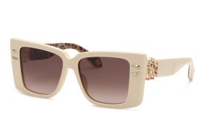 Óculos de sol Roberto Cavalli SRC056M Branco Quadrada