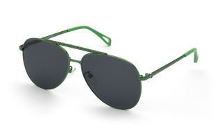 Óculos de sol Zadig & Voltaire SZV415 Verde Aviador