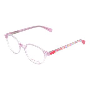 Óculos graduados Agatha Ruiz de la Prada AN62448 Rosa/Vermelho-Púrpura Redonda - 1