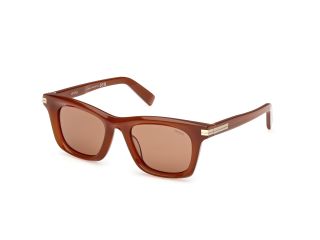 Óculos de sol Ermenegildo Zegna EZ0270 Castanho Quadrada - 1