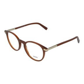 Óculos graduados Ermenegildo Zegna EZ5310 Castanho Redonda - 1