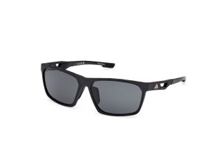 Óculos de sol Adidas SP0101 Preto Aviador - 1