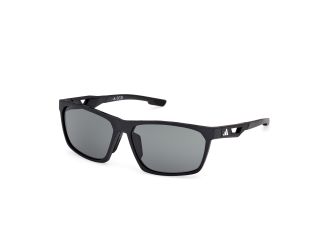Óculos de sol Adidas SP0101 Preto Aviador - 1