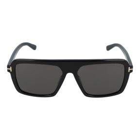 Óculos de sol Tom Ford FT1176 VINCENT Preto Aviador - 2