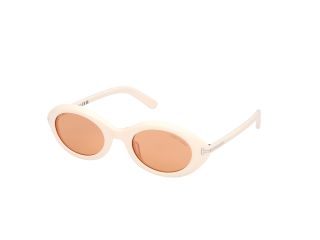 Óculos de sol Tom Ford FT1186 CARMEN Branco Ovalada - 1