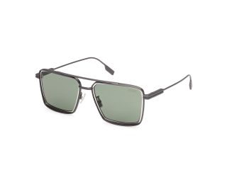 Óculos de sol Ermenegildo Zegna EZ0257 Dourados Aviador - 1