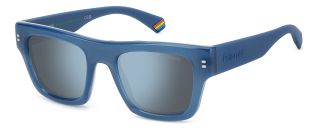 Óculos de sol Polaroid PLD 6238/S/X Azul Quadrada - 1
