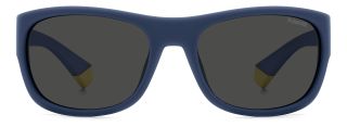 Óculos de sol Polaroid Kids PLD 8064/S Azul Retangular - 2