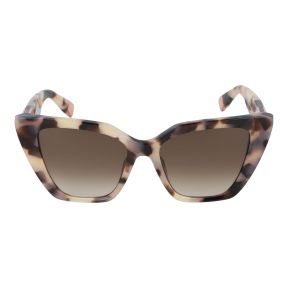 Óculos de sol Furla SFU879 Castanho Borboleta - 2