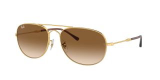 Óculos de sol Ray Ban 0RB3735 BAIN BRIDGE Castanho Retangular - 1