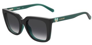 Óculos de sol LOVE MOSCHINO MOL055/CS Preto Retangular